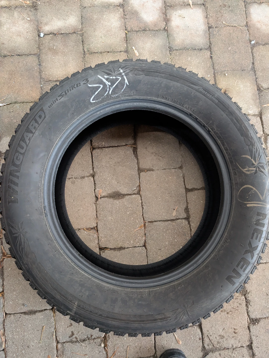 4 Nexen WinGuard WinSpike 3 Snow tires (245/60R18) - photo 5