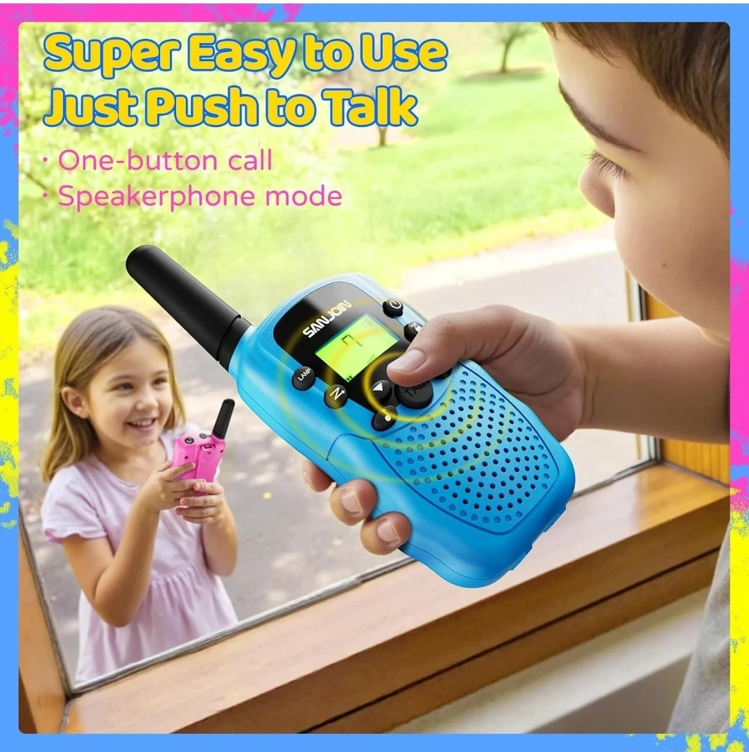 SANJOIN Walkie Talkies for Kids - 3 Pack - photo 4