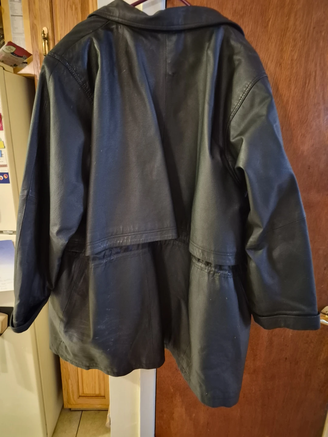 Venezia Vitale Black Leather Jacket - photo 3