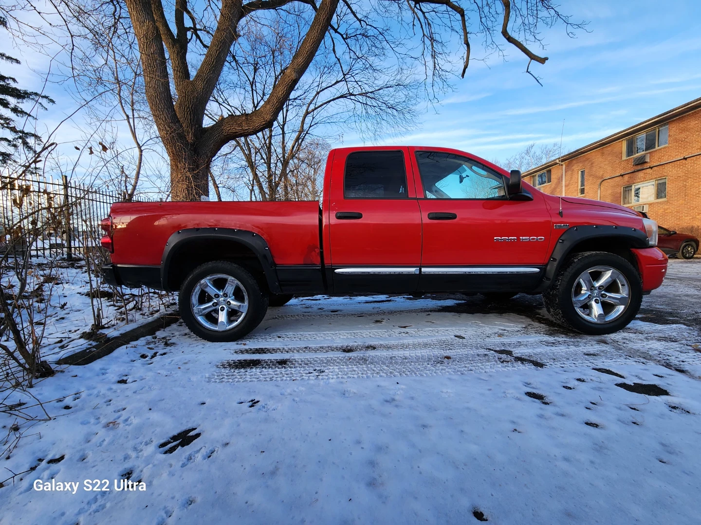 Red Dodge Ram 1500 Truck-2008 - photo 5