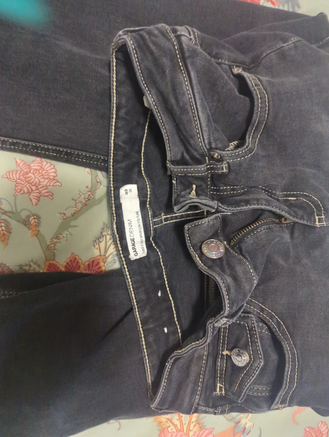 Garage Denim Flare Jeans - Size 03/26 - photo 3