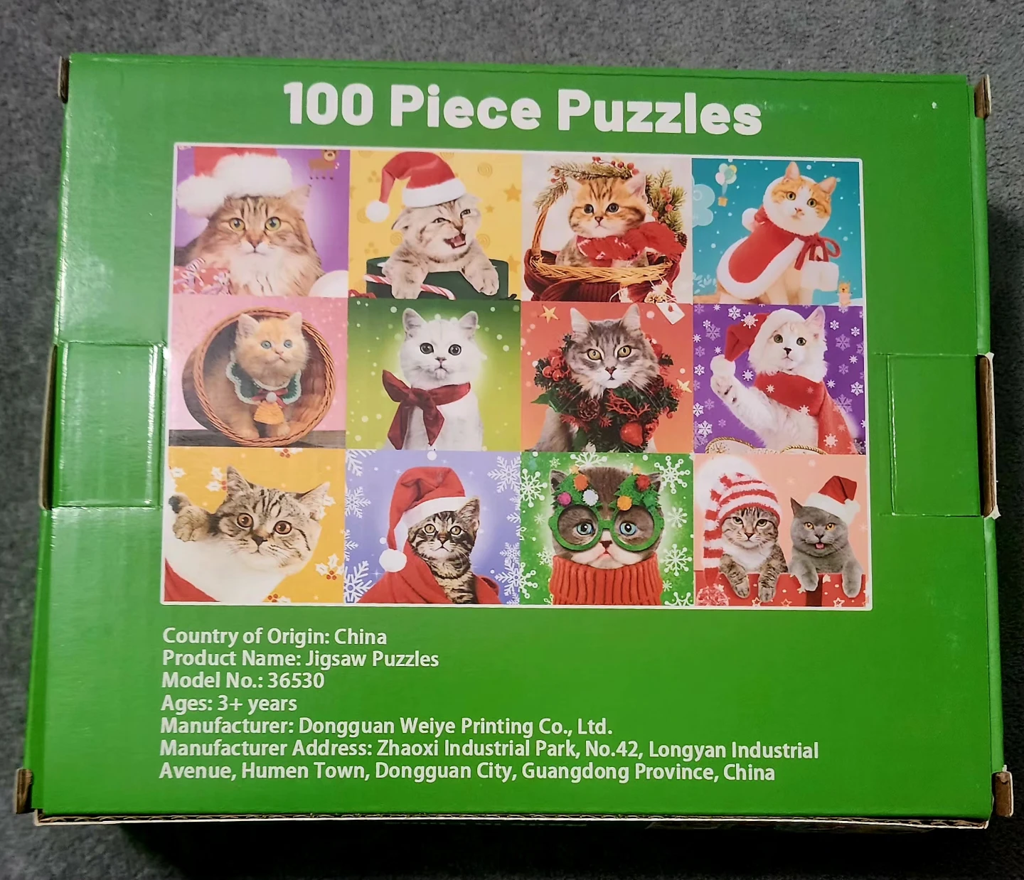 Christmas Cats 100 Piece Jigsaw Puzzle - photo 2