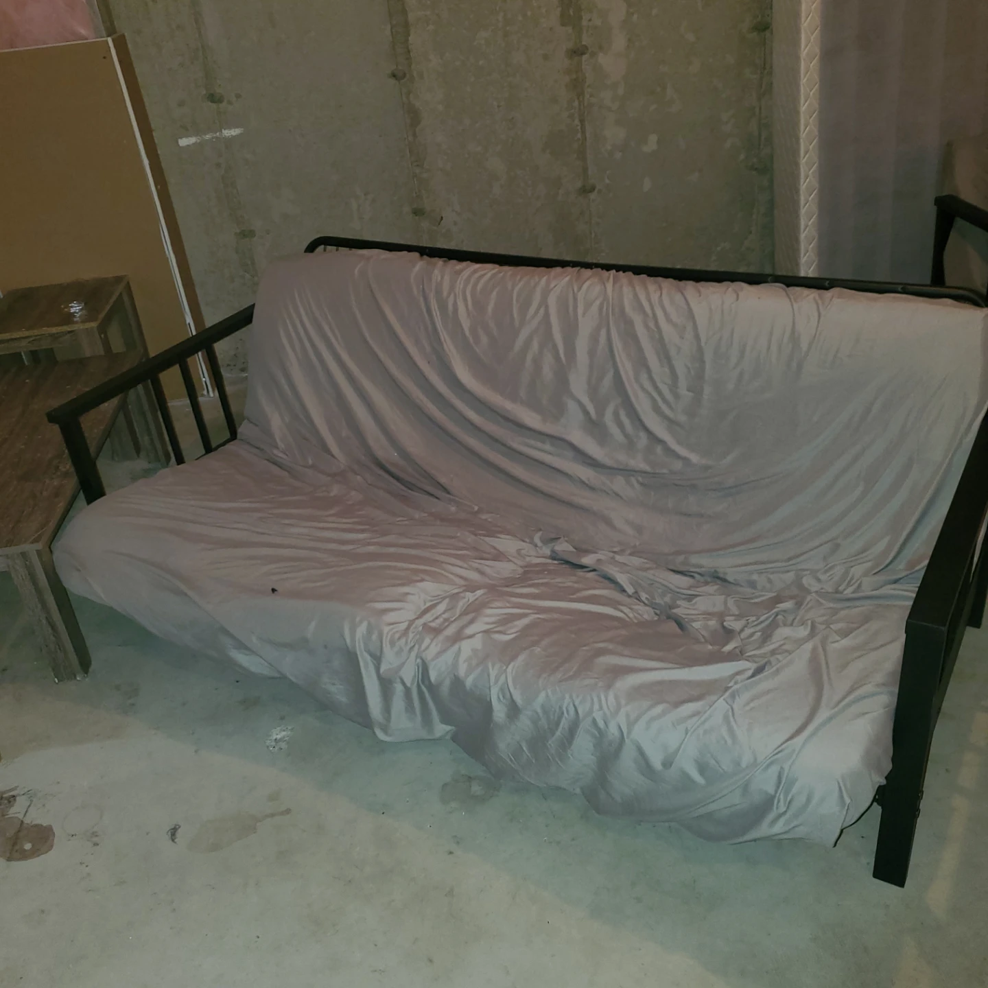 Futon Couch with Cover - photo 2