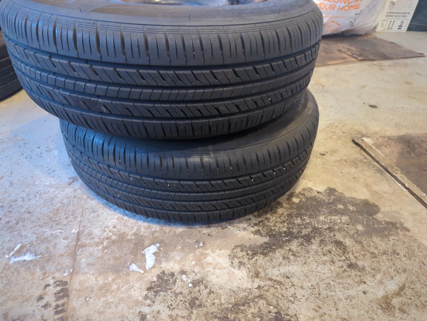 Set of 4 (205/70R15)  Tires with Rims - photo 3