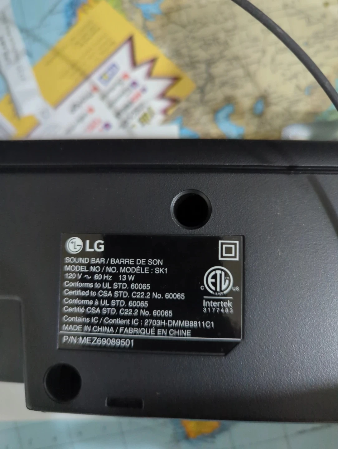 LG SK1 Sound Bar - photo 2