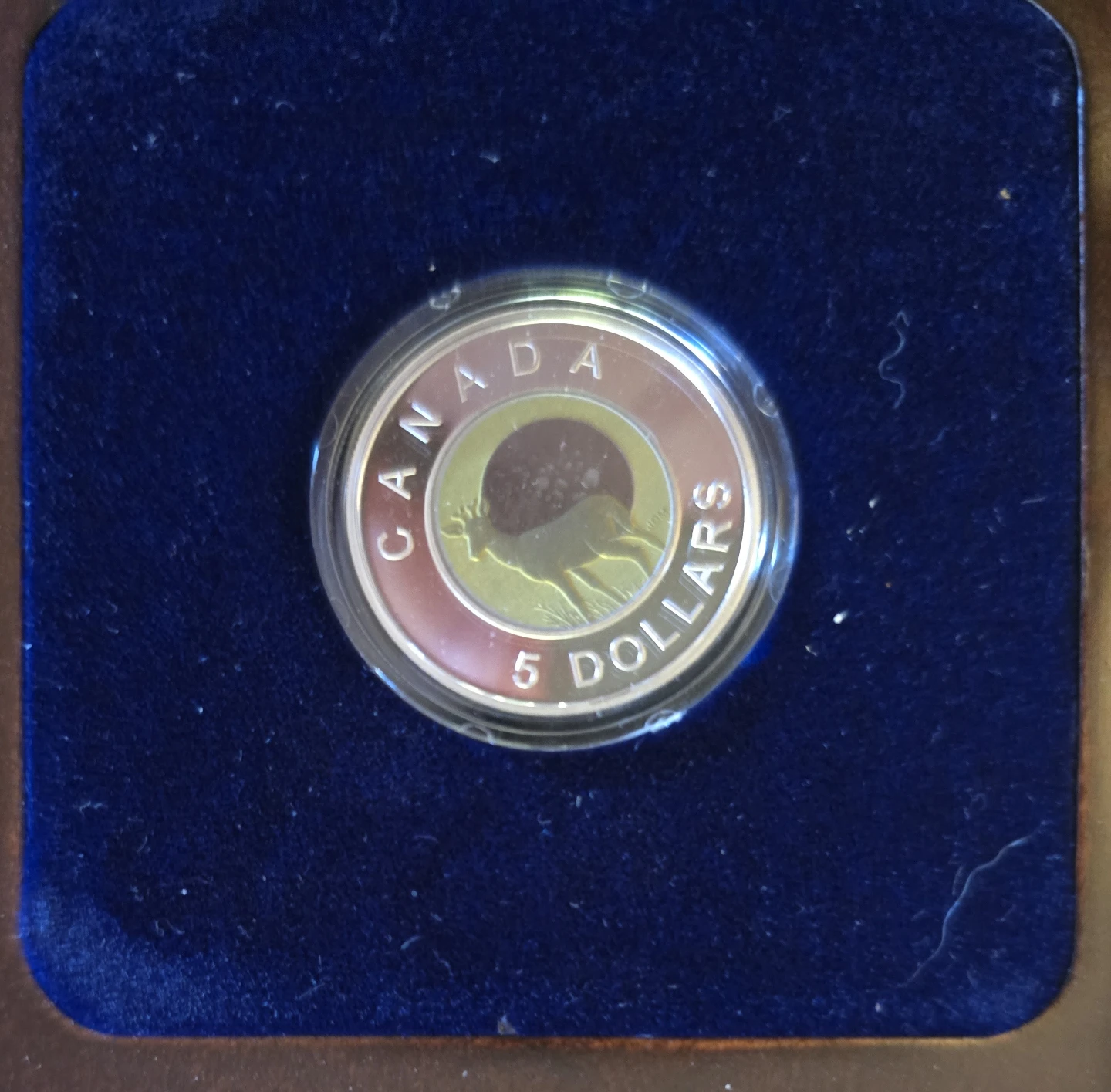 Royal Canadian Mint 2011 Sterling Silver & Buck 5 Dollar Coin