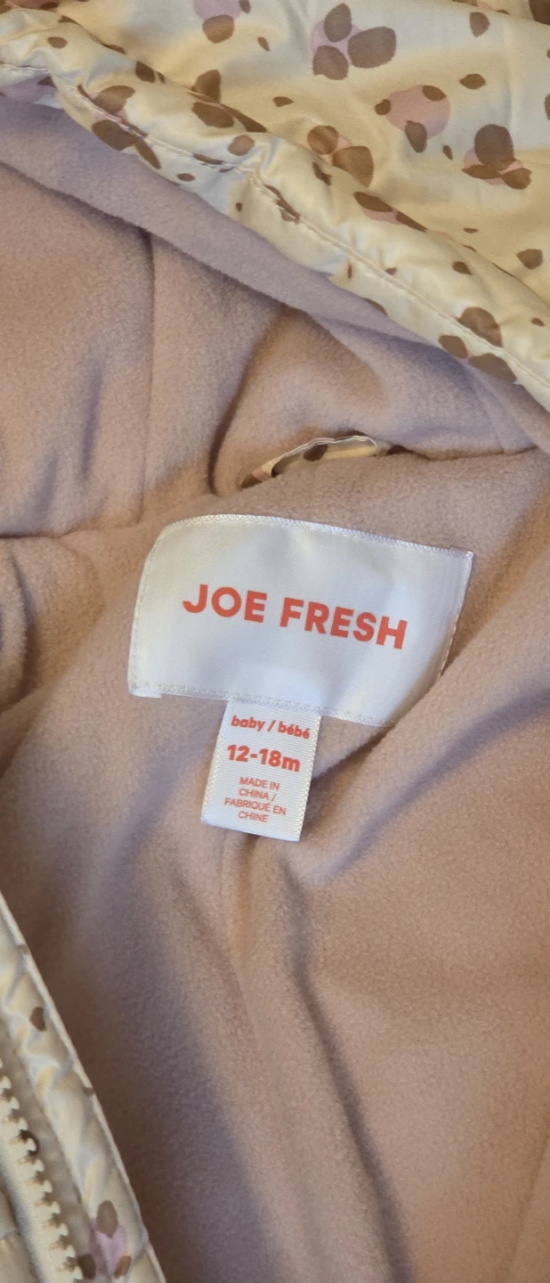 Joe Fresh Baby Snowsuit 12-18m - photo 2