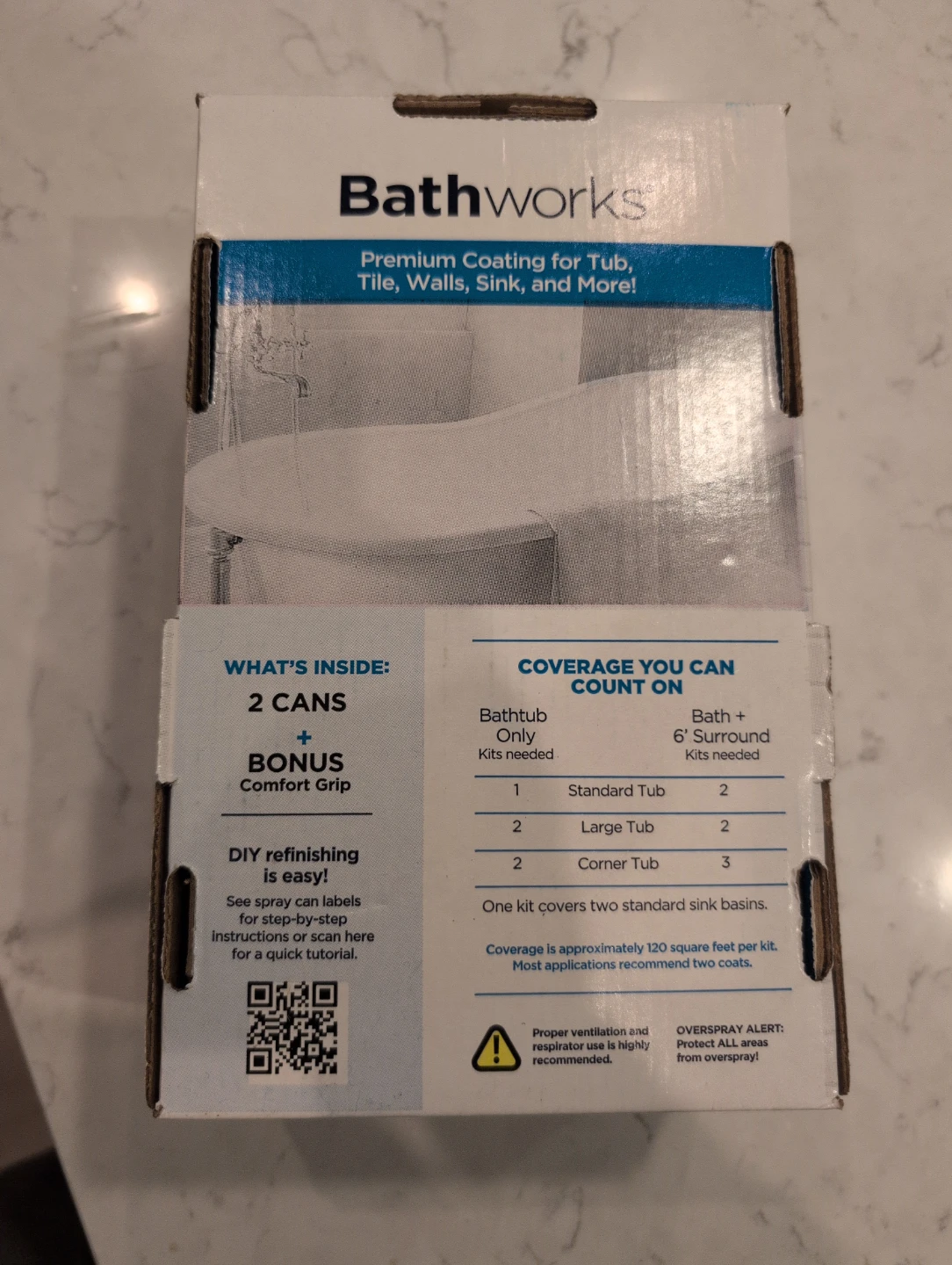Bathworks Bathtub, Tile, & Sink Refinishing Kit - photo 3