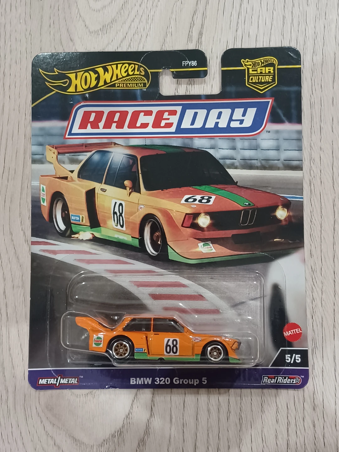 Hot Wheels Premium Car Culture BMW 320 Group 5 Race Day