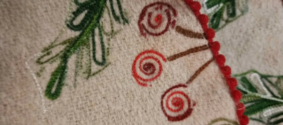Christmas Placemat - 14 inch Diameter - photo 4