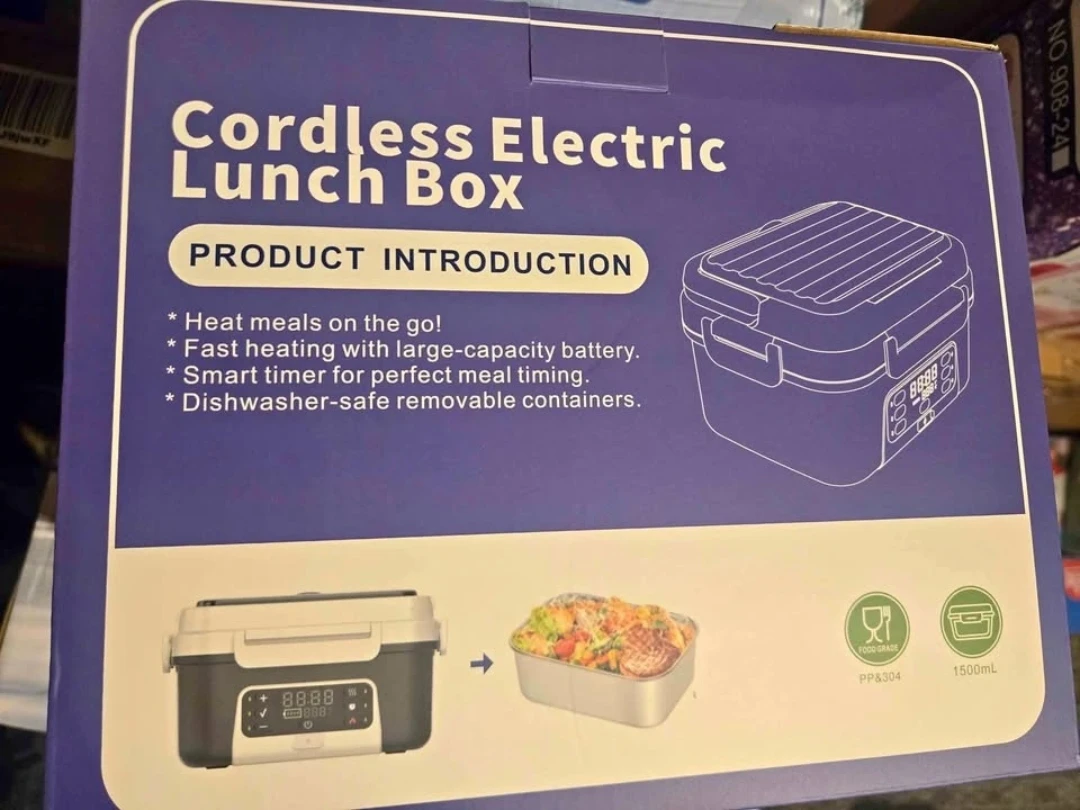 NEW - Electric Heated Lunch Box - photo 2