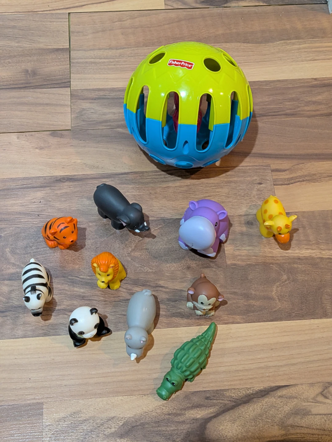 Fisher Price Clutch Ball & Toy Animals - photo 5