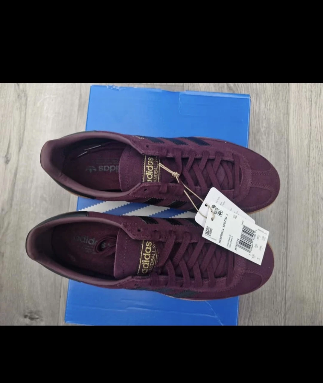 Adidas Handball Spezial J Maroon Sneakers US 6 - photo 2