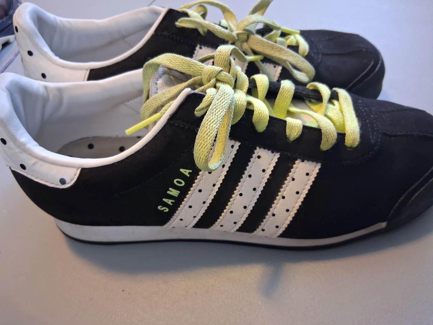 Adidas Samoa Sneakers - Black & White