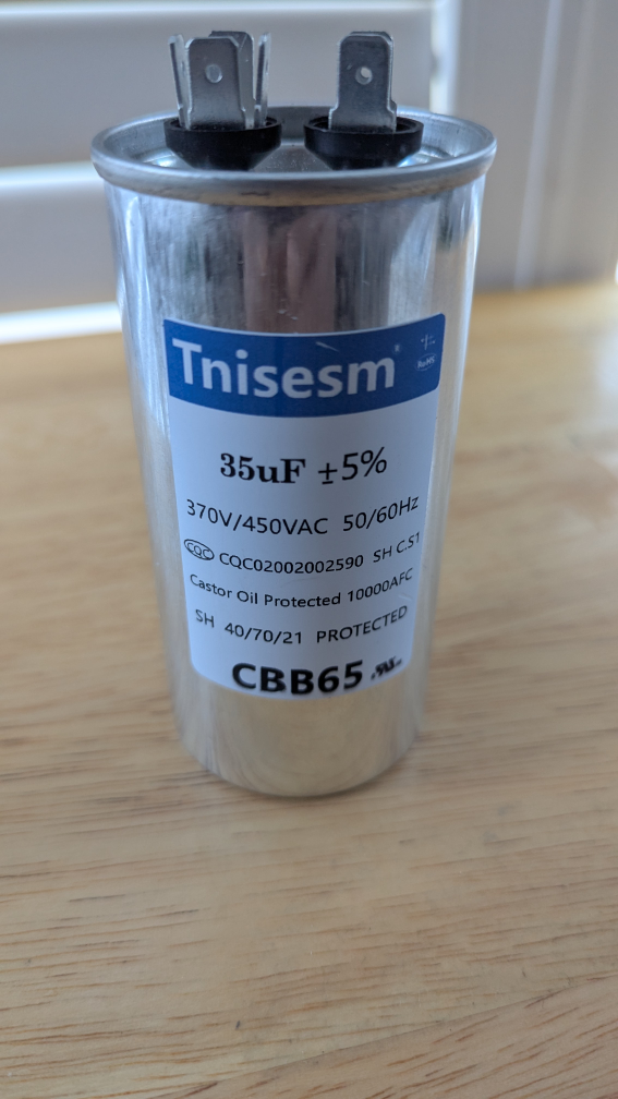 Tnisesm 35uF Capacitor CBB65 - photo 3