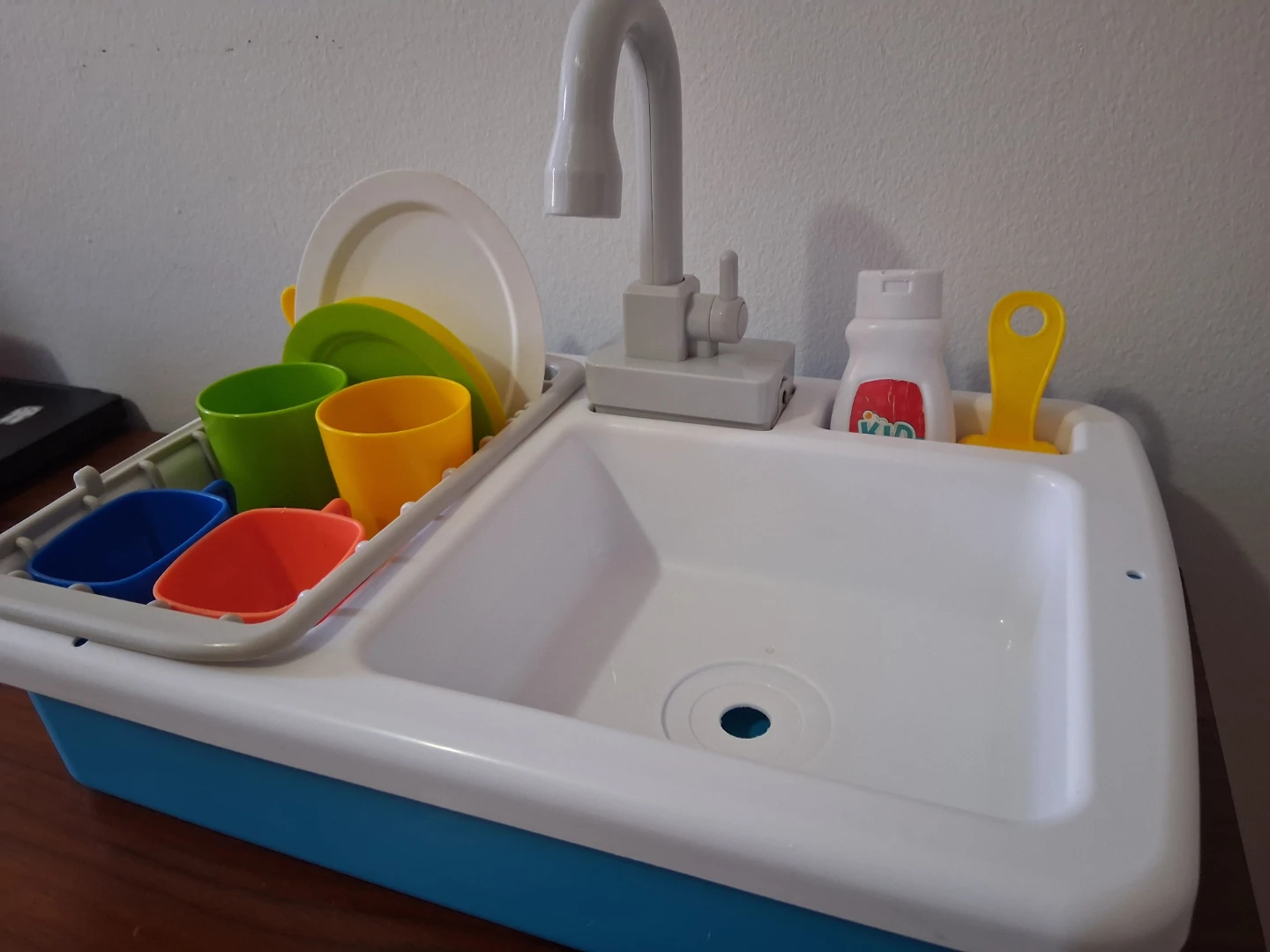 Kids Play Kitchen Sink Dishwashing Toy Set