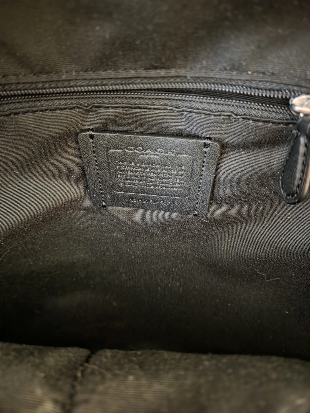 COACH Court Backpack (small) In Black Signature Canvas - photo 2