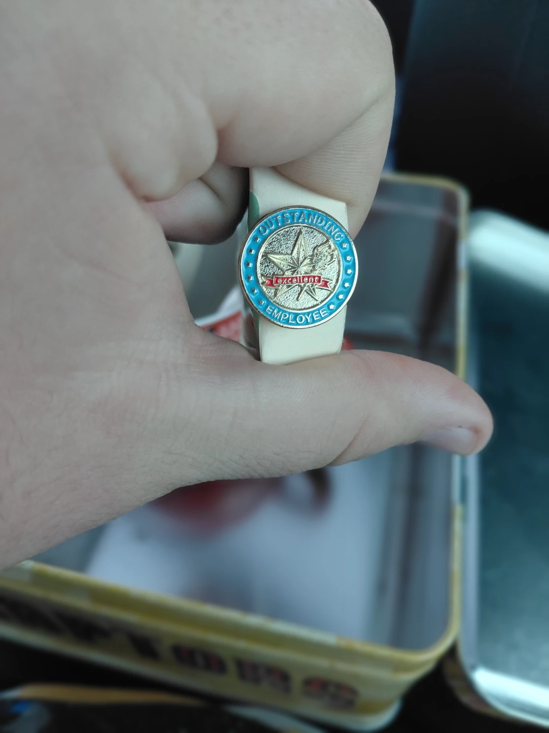 Outstanding Employee Pin 🧡