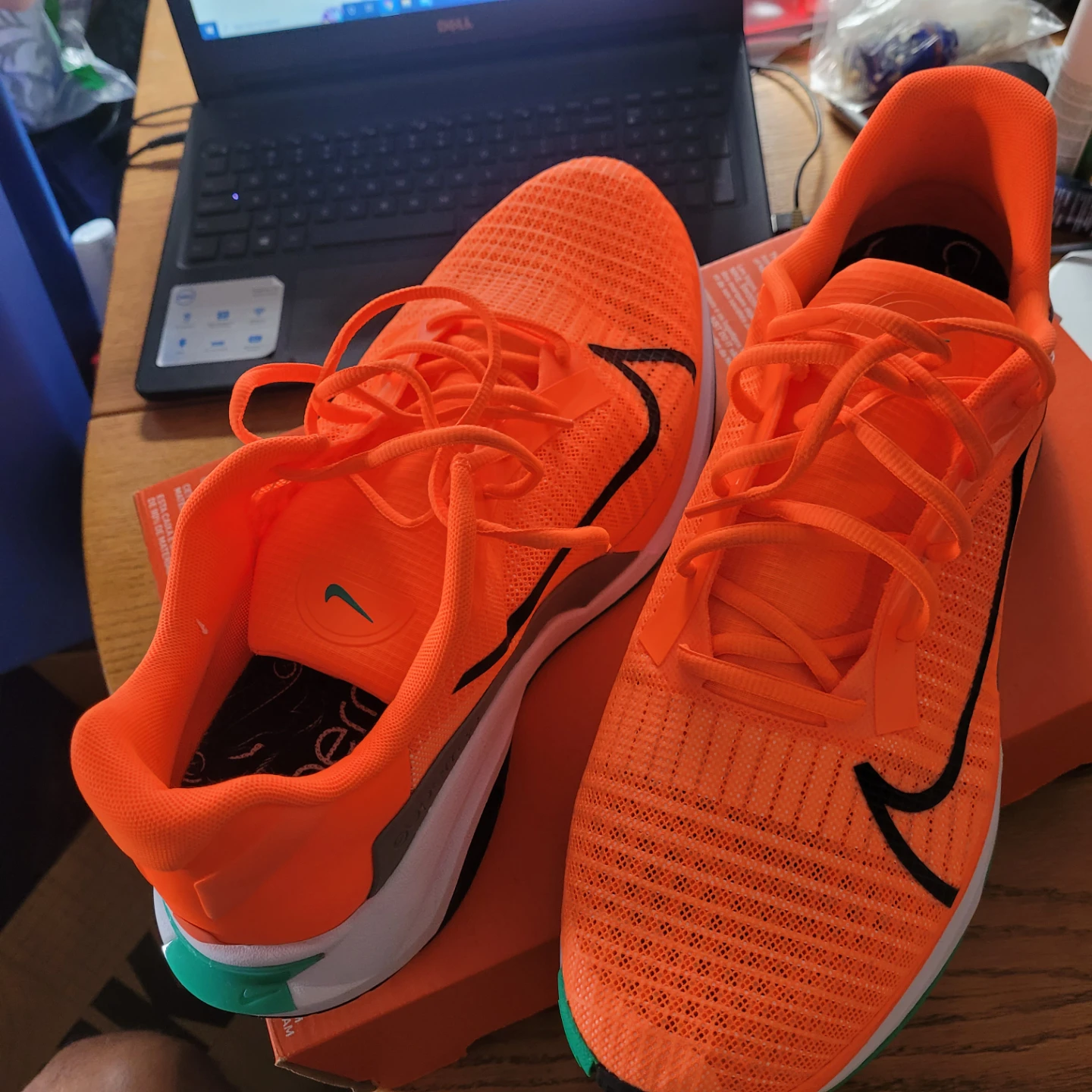 Nike SuperRep Go 3 Flyknit Men's Training Shoes Orange - photo 2