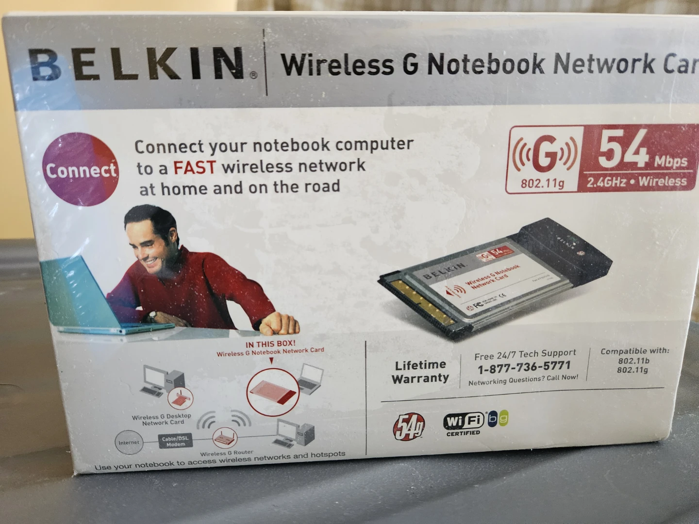 Belkin Wireless G Notebook Network Card