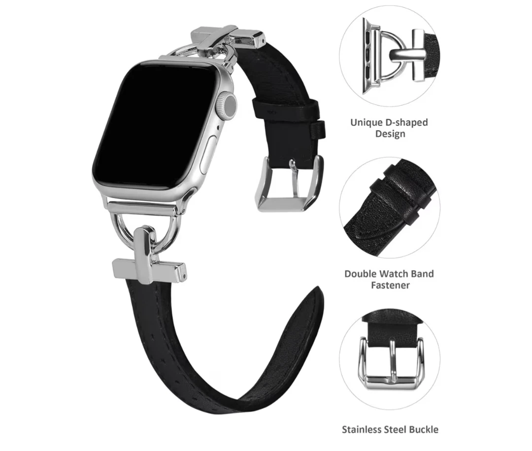 Wearlizer Leather Band Compatible with Apple Watch Band - photo 4
