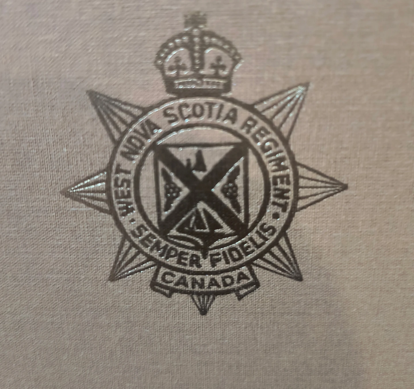 West Novas, a history of the West NS Regiment