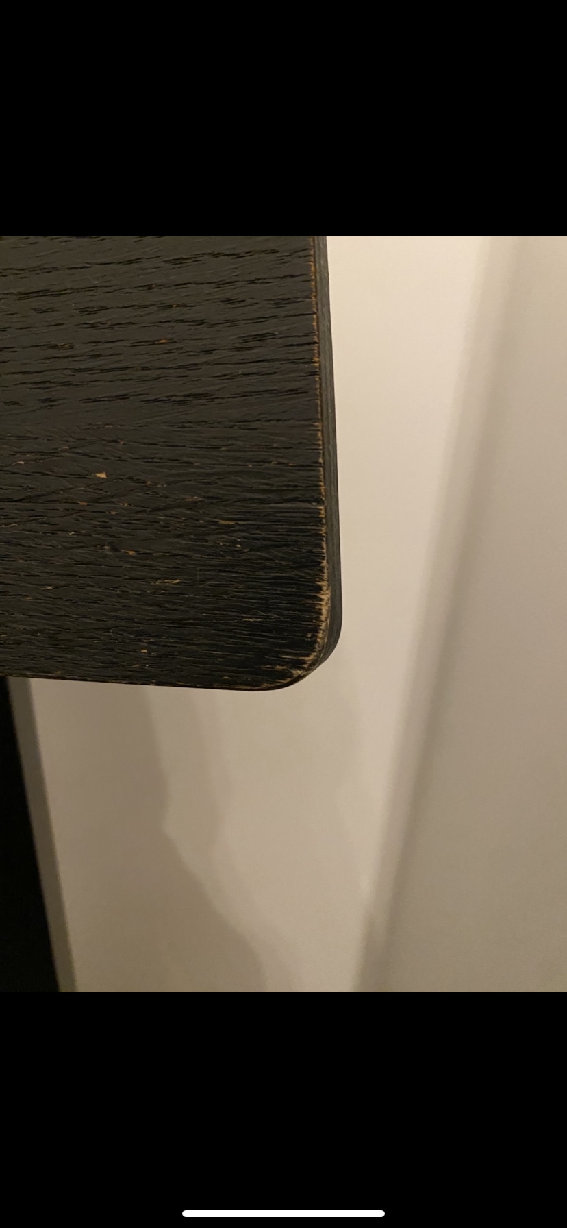 IKEA Black Wood Chair - photo 3