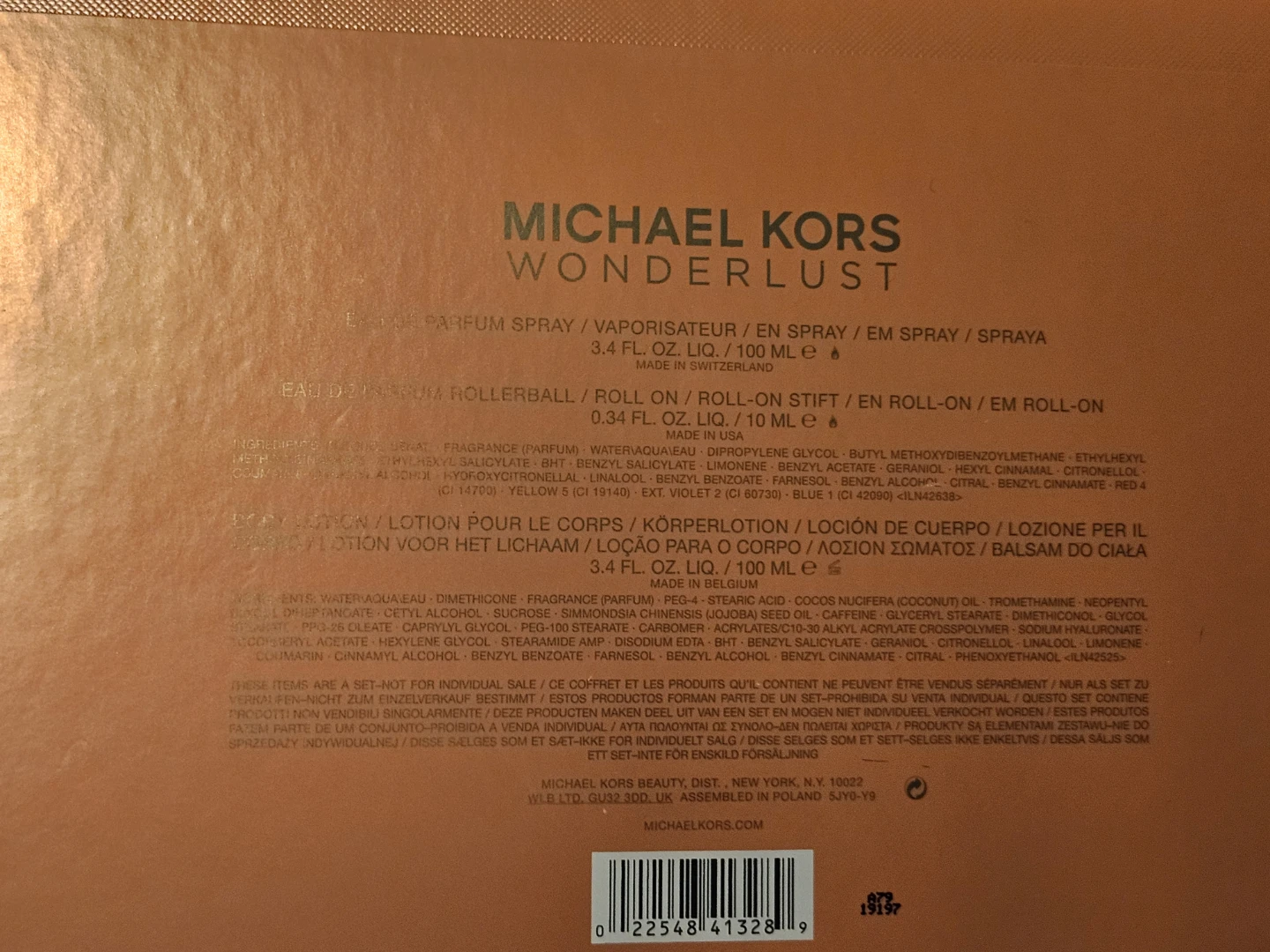 Michael Kors Wonderlust 3pc Gift Set For Women  3.4oz - photo 3