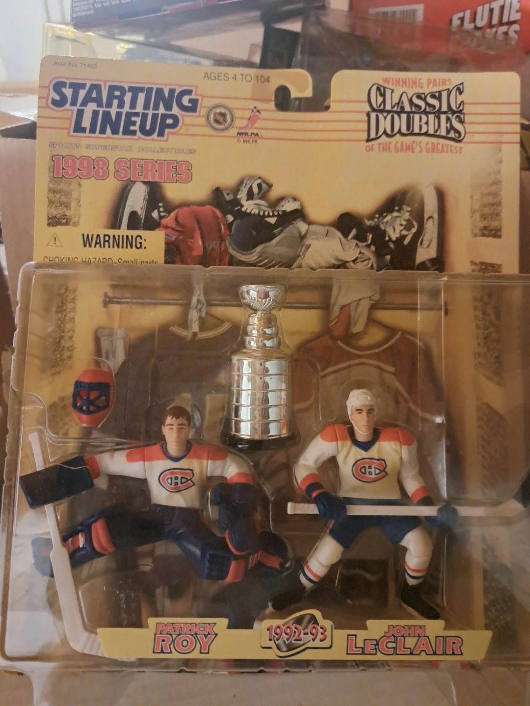 Starting Lineup Classic Doubles Roy & Leclair