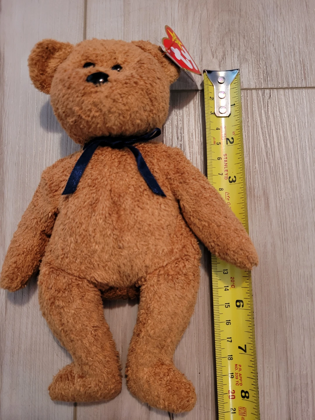 Ty Beanie Baby Fuzz Bear 8" - photo 4
