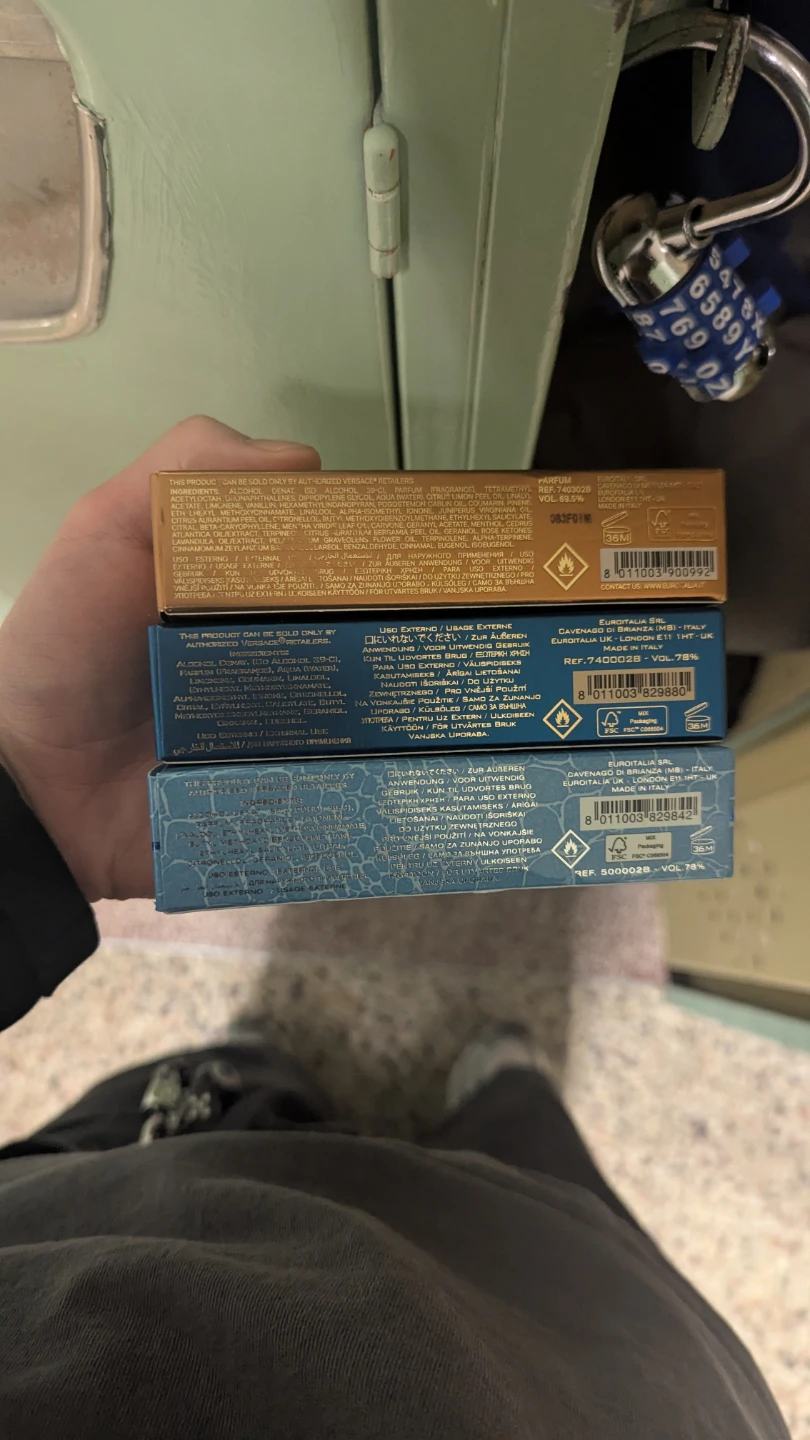 Versace Eros, Eros Najim, and pour homme set - photo 2