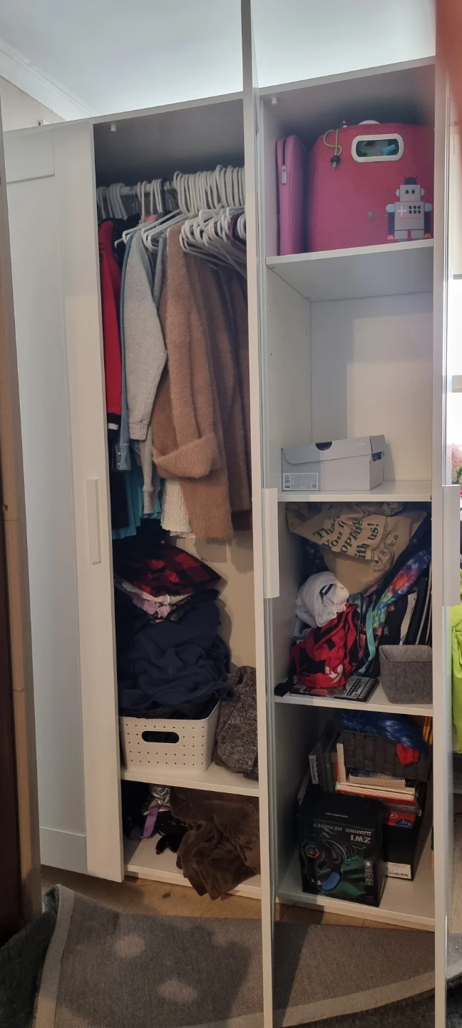 IKEA Pax Kids Wardrobe - White - photo 2