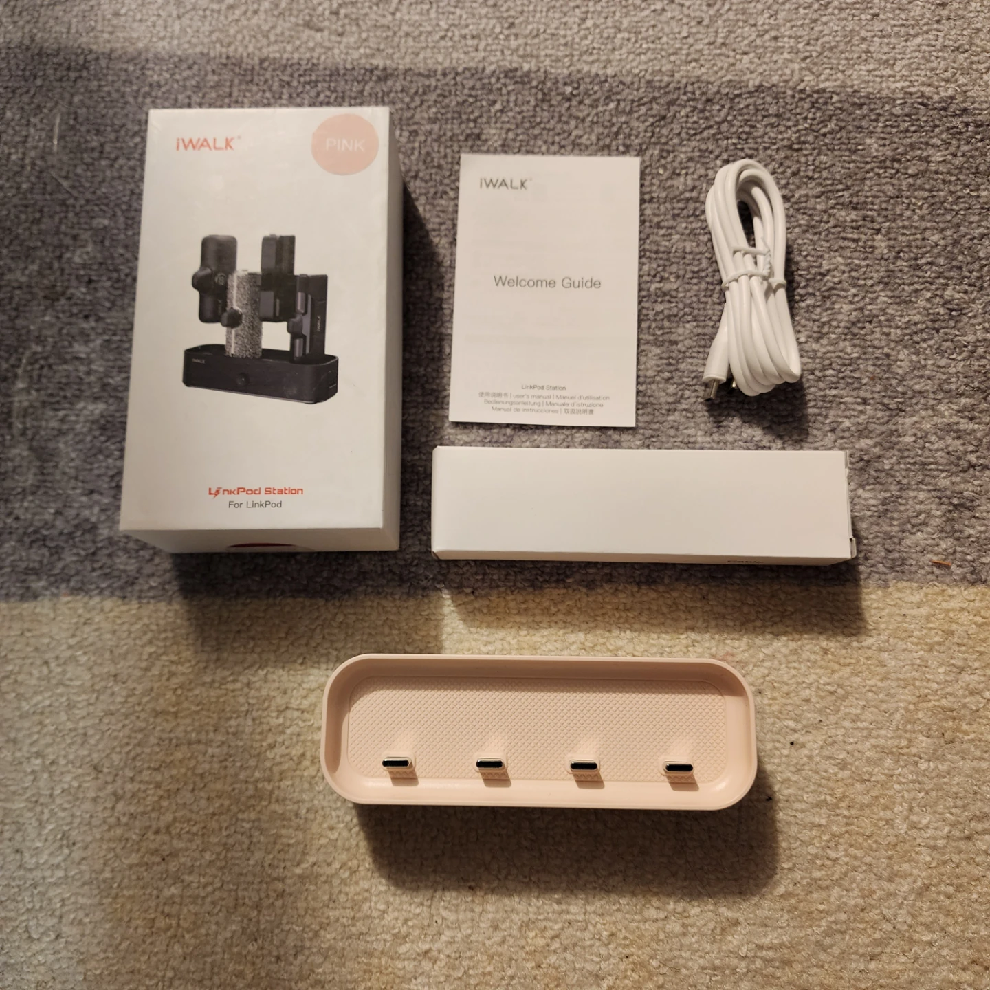 IWALK Pink LinkPod Station