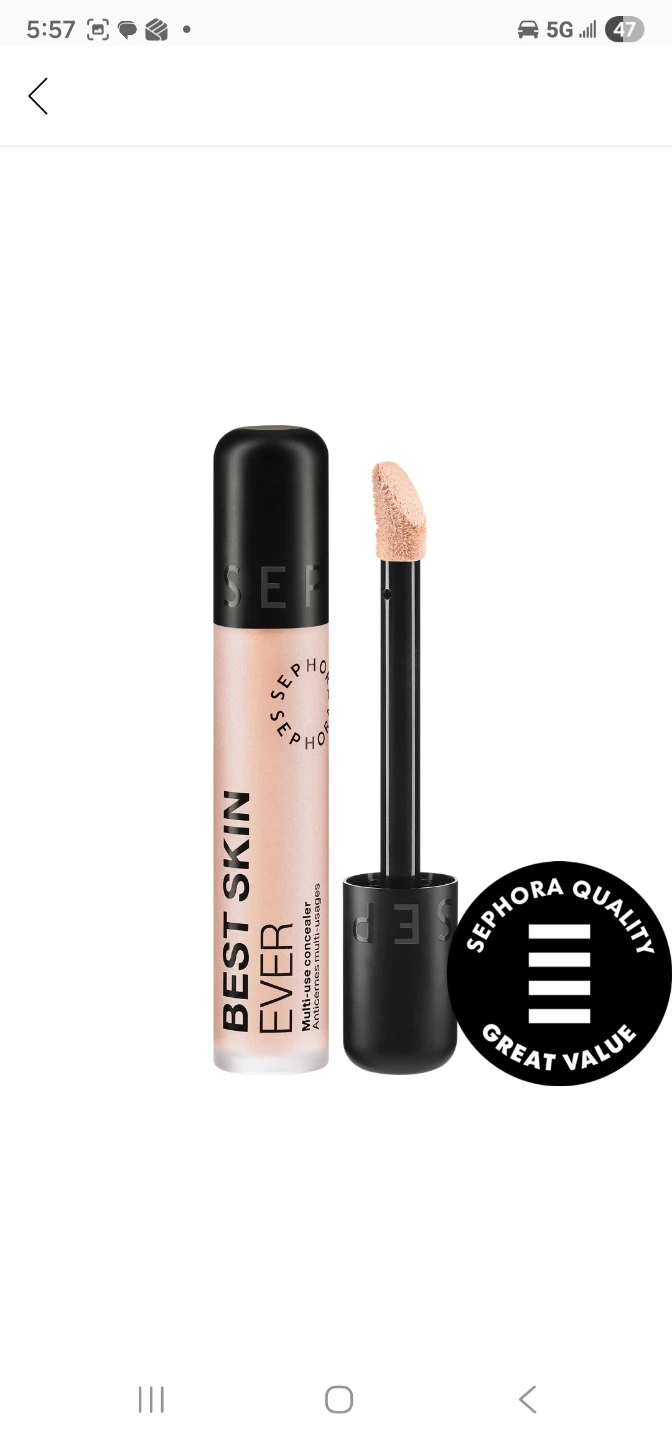 Sephora Best Skin Ever Multi-Use Concealer 03P