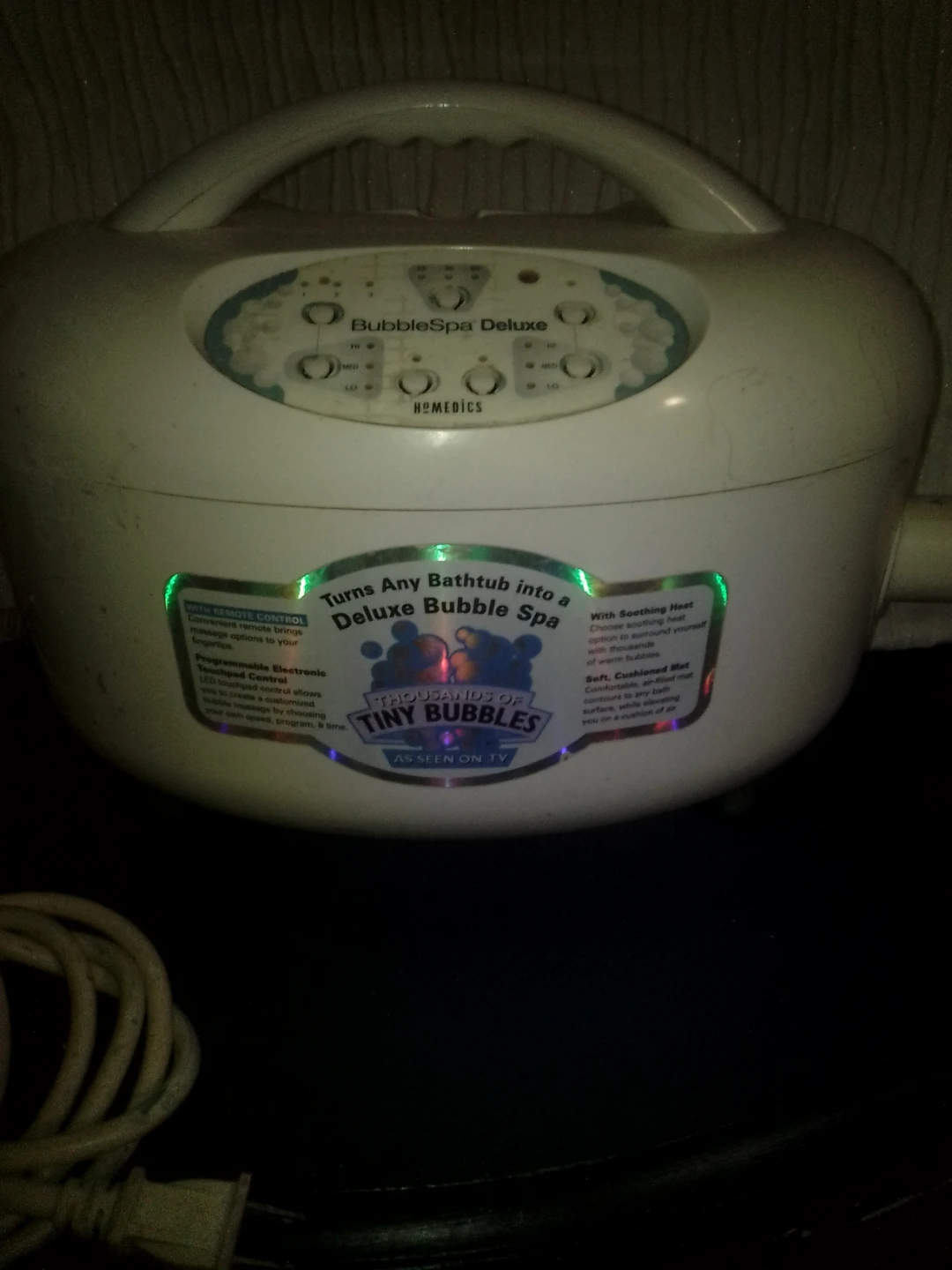 Homedics BubbleSpa Deluxe