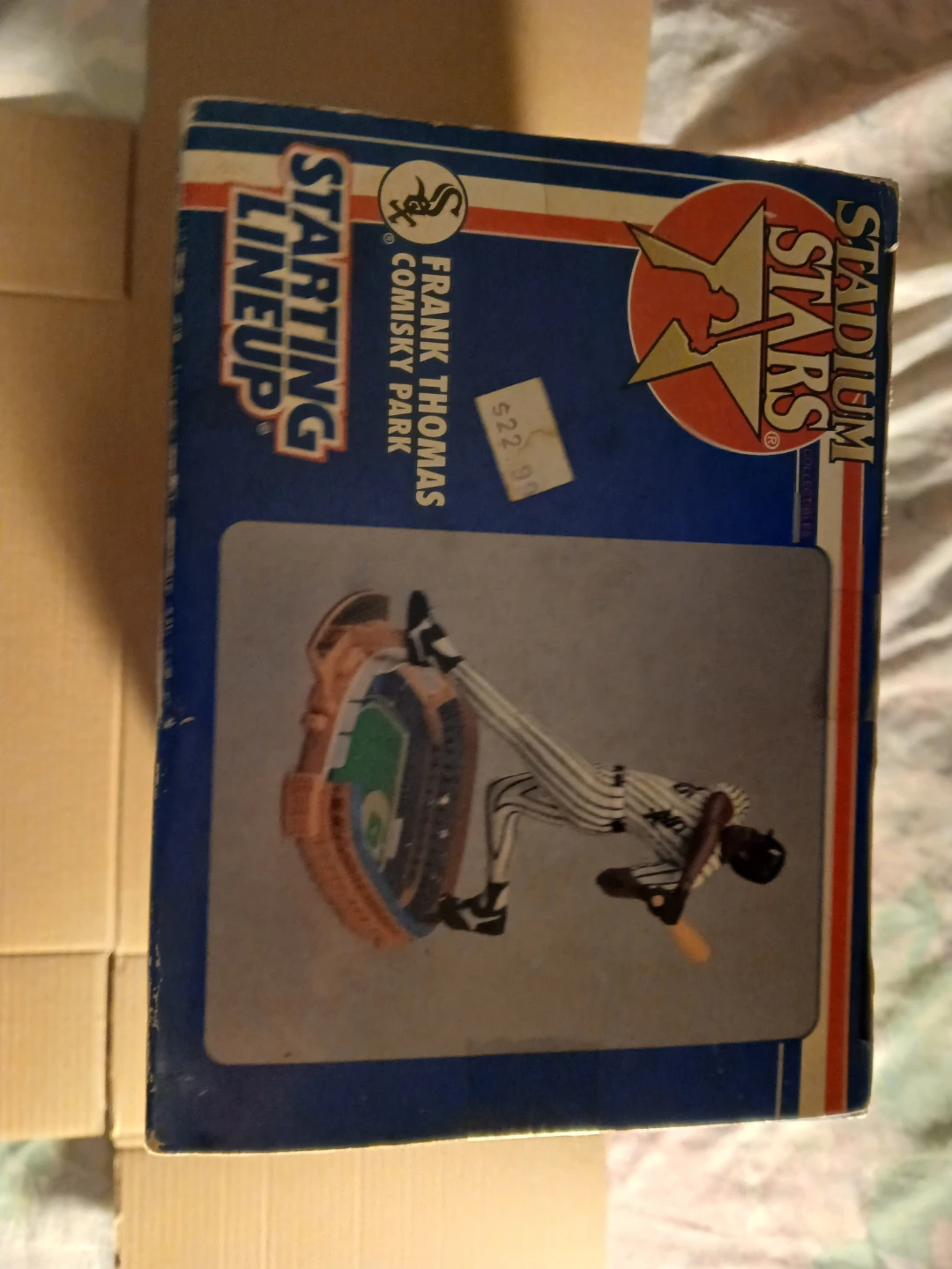 Kenner Starting Lineup Stadium Stars Frank Thomas Figure - photo 2