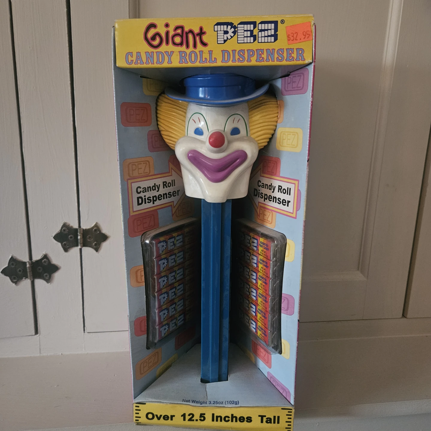 Giant PEZ Candy Roll Dispenser