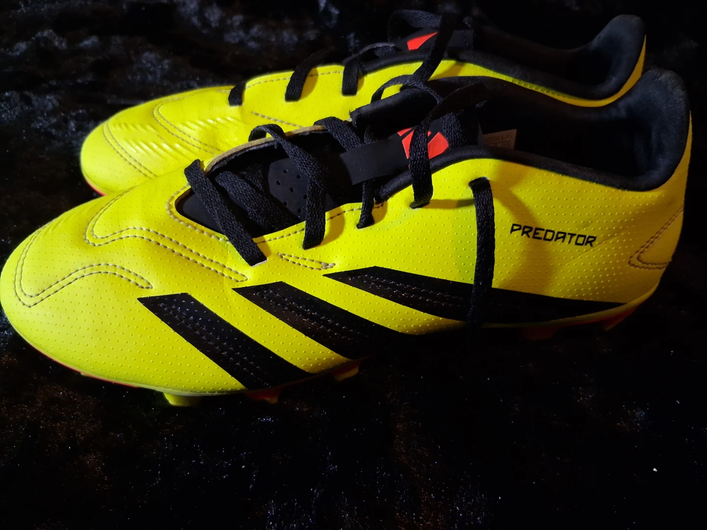 Adidas Predator Soccer Cleats - Yellow/Black Size USA 7 - photo 2