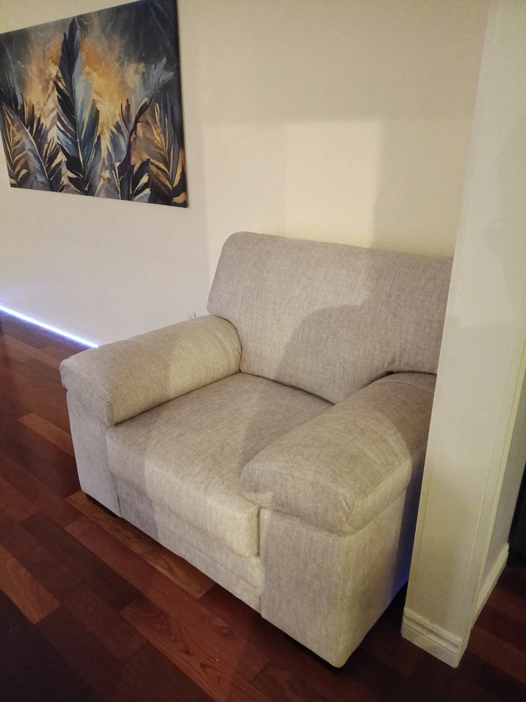 Light Grey Armchair