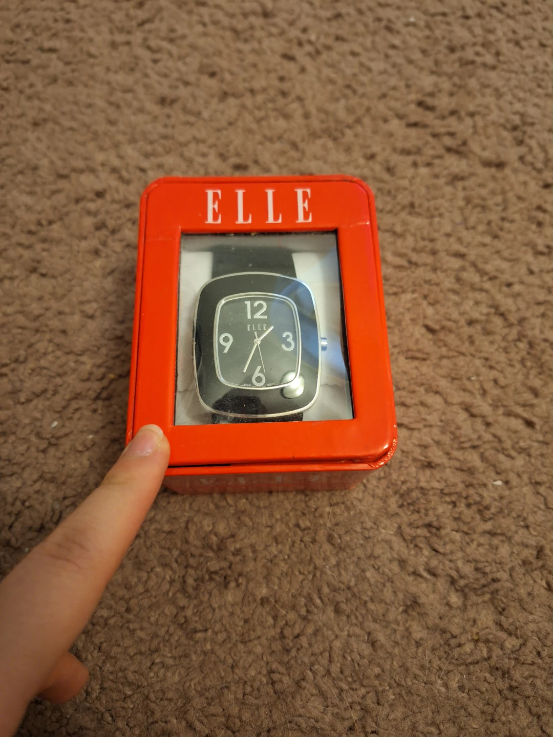 (New) ELLE Black Watch with Box - photo 2