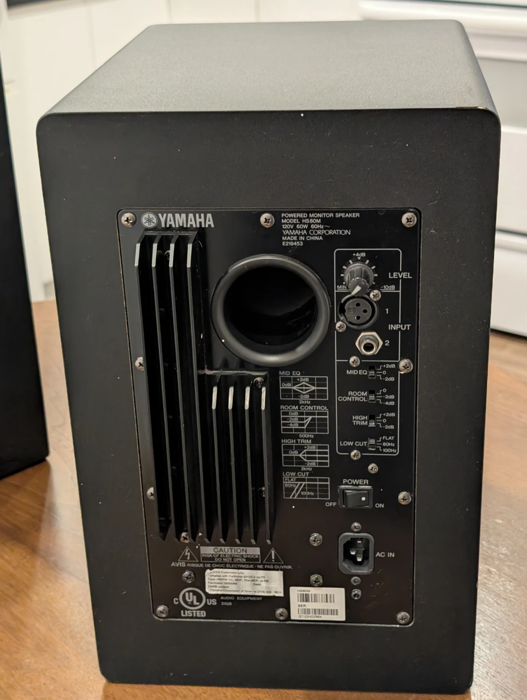 Yamaha HS80M Powered Monitor Speakers (Pair) - photo 4