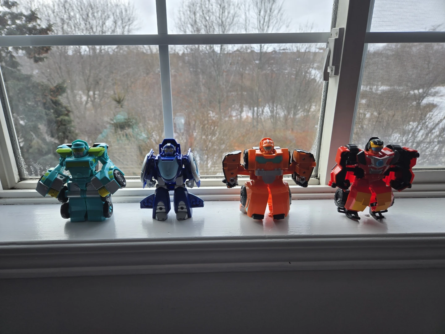 Transformers Rescue Bots Toys - Set of 4