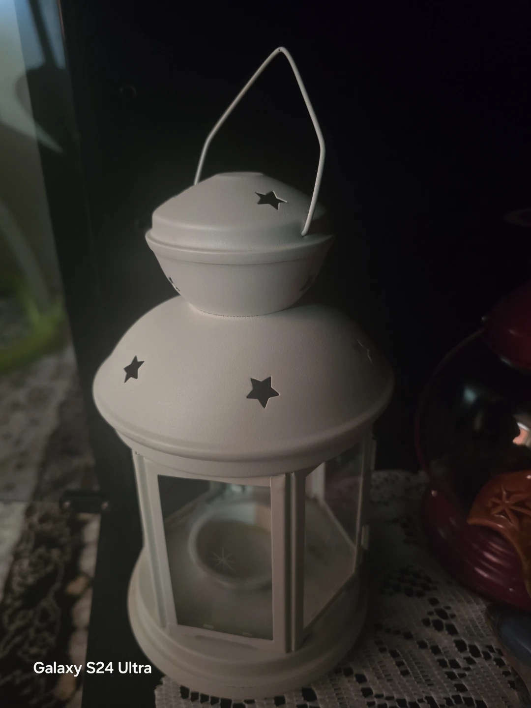 White Decorative Lantern