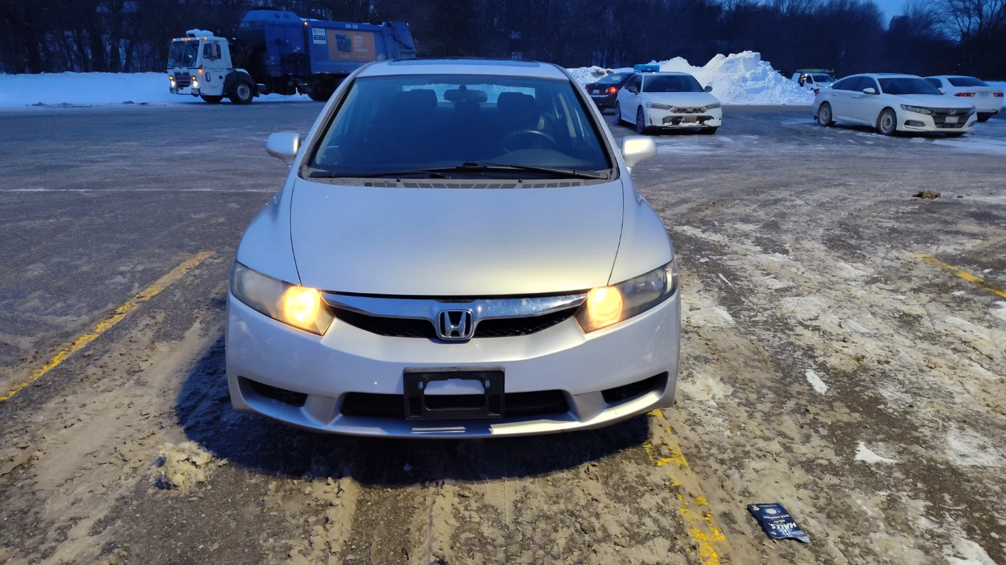 2009 Silver Honda Civic Sedan Safety Certified