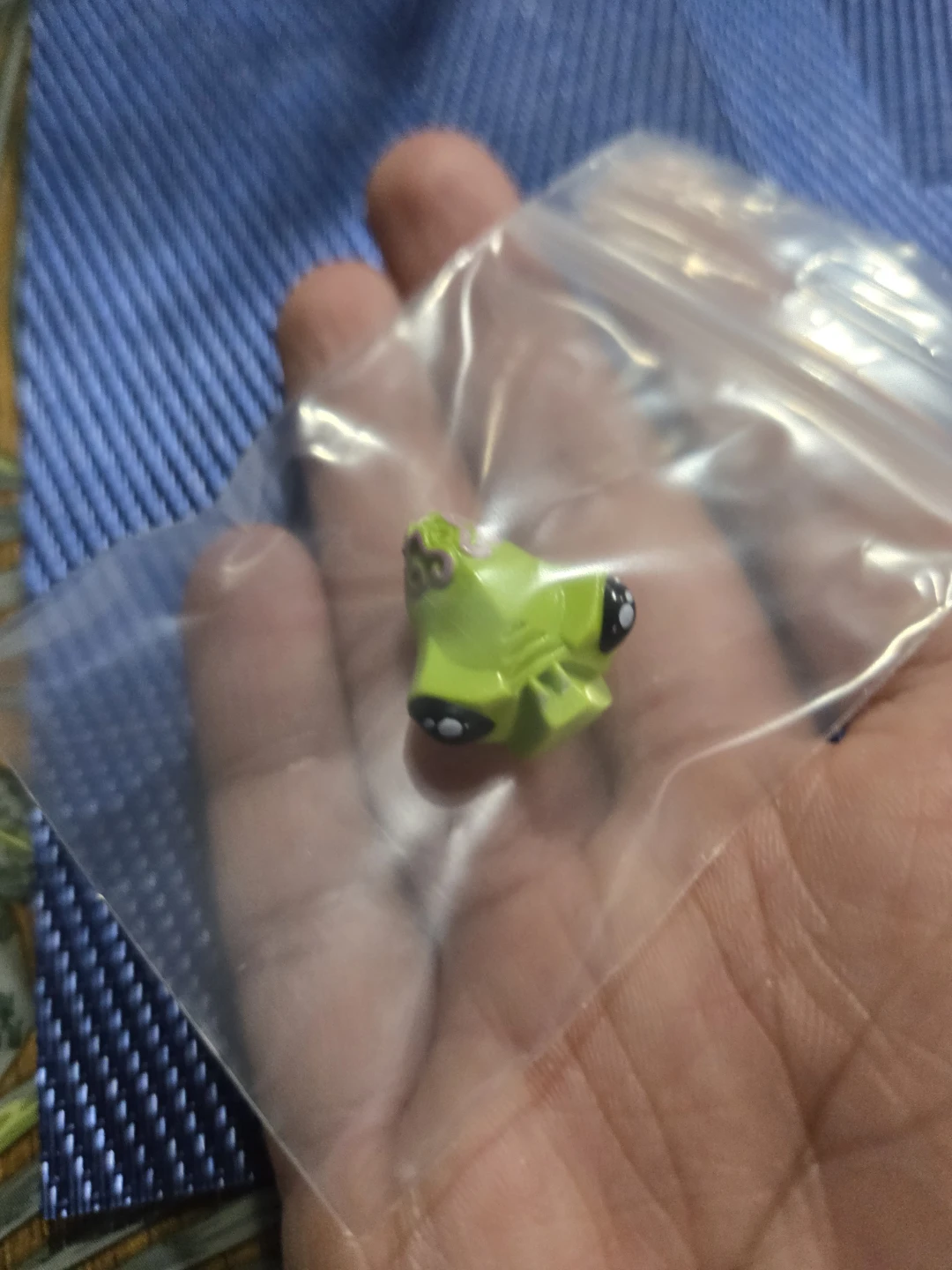 Lego Green alien head
