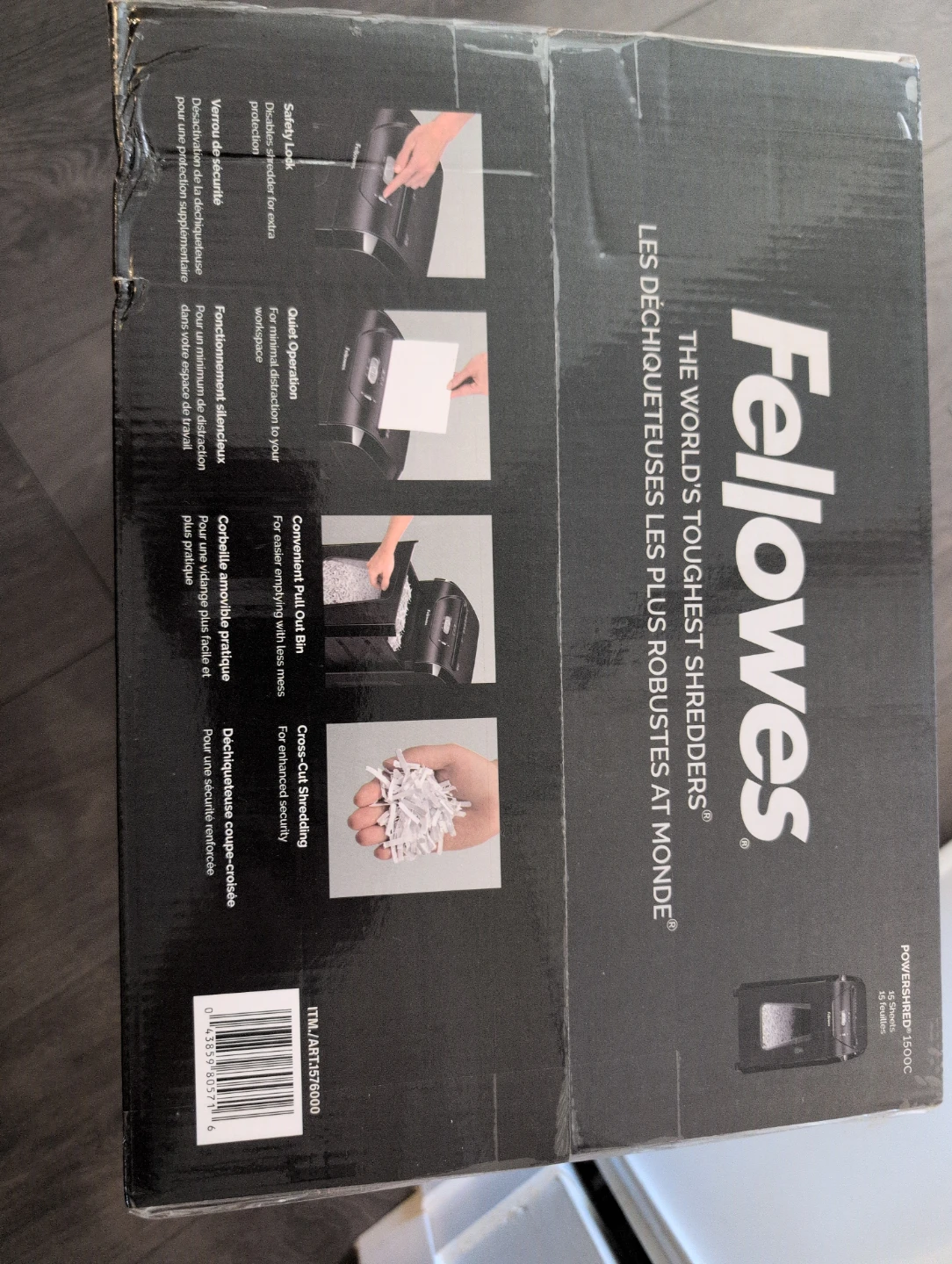 Fellowes 1500C Shredder - brand new, not opened. - photo 2