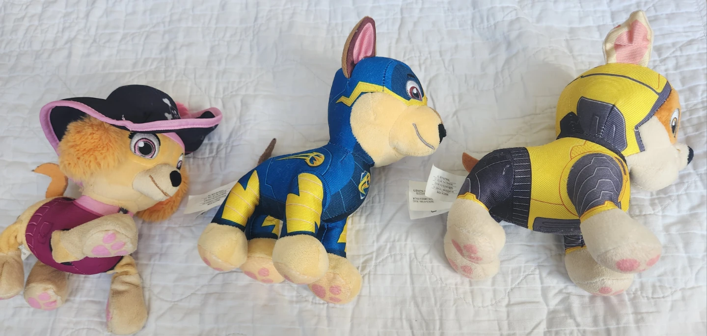 3 Paw Patrol Plush Toys - photo 2