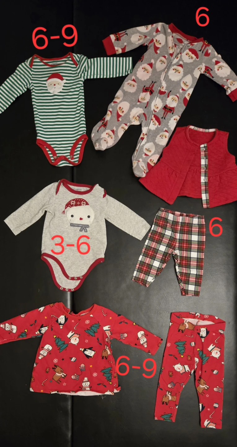 Christmas Baby Clothes Bundle (6-9 Months) - photo 2