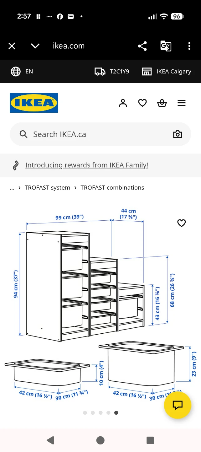 IKEA TROFAST Storage Combination