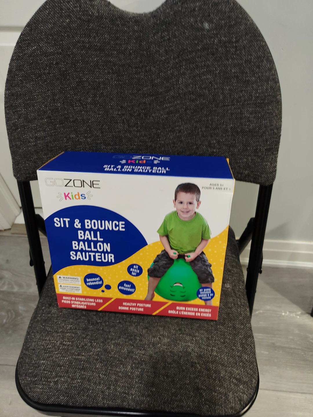 Go Zone Kids Sit & Bounce Ball